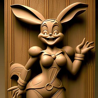 3D модель St Babs Bunny из Adventures of Toons (STL)